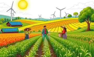 Food Security: Investing in Sustainable Agricultural Practices